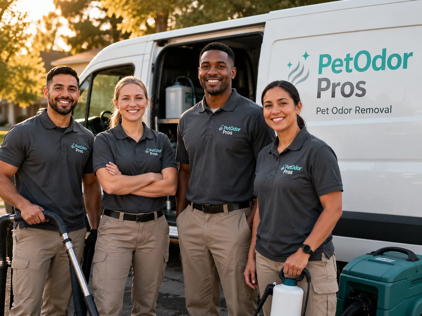 Pet Odor Removal team serving Albertson, NY
